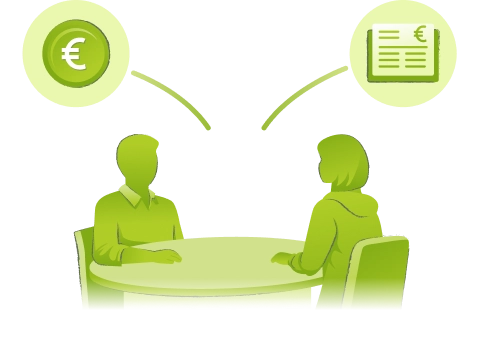 Du bekommst eine persönliche Beratung