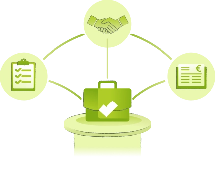 Alles wird für dich eingerichtet